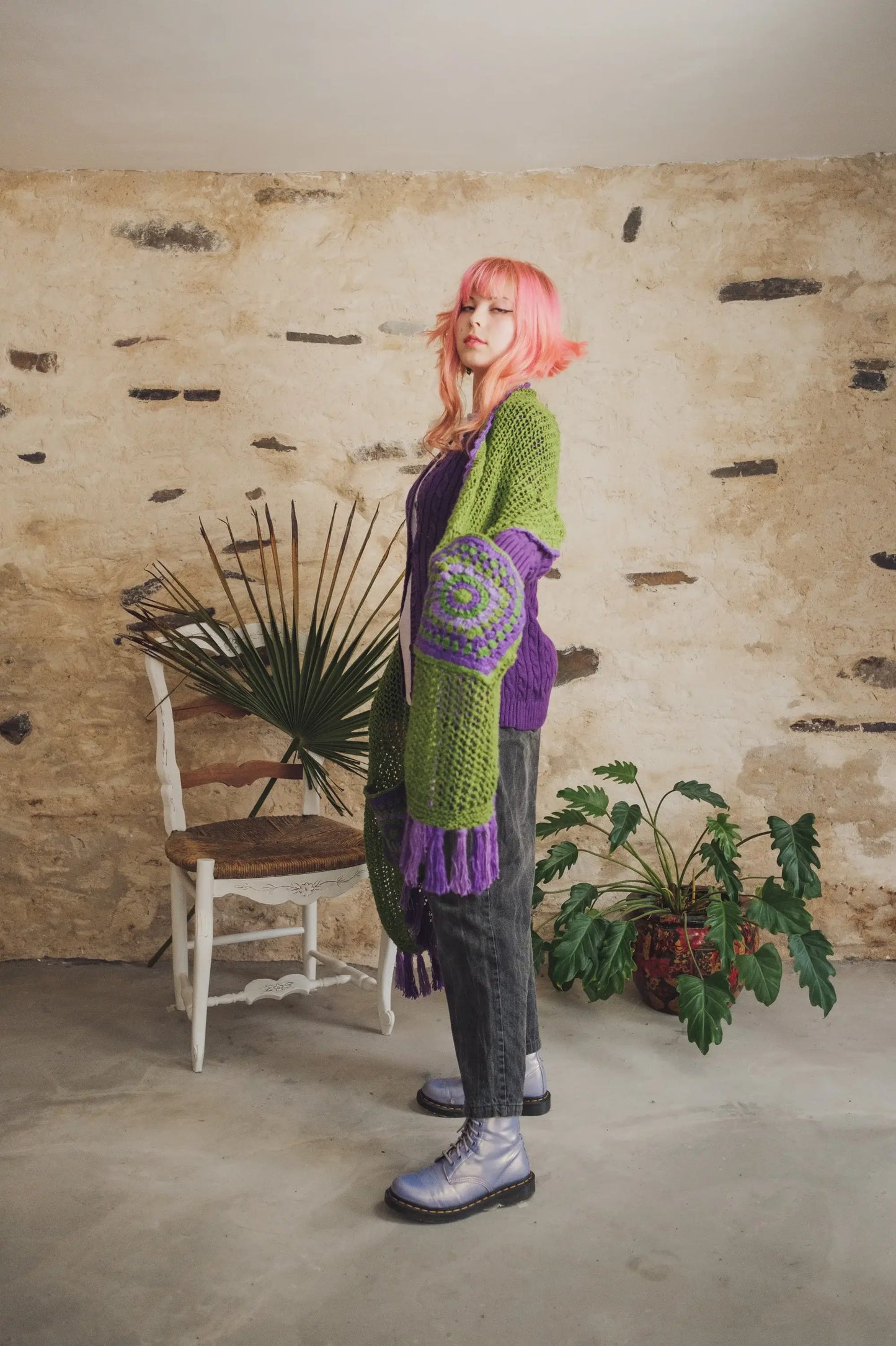 Seher Eri Silk Pocket Scarf (Peace Silk)