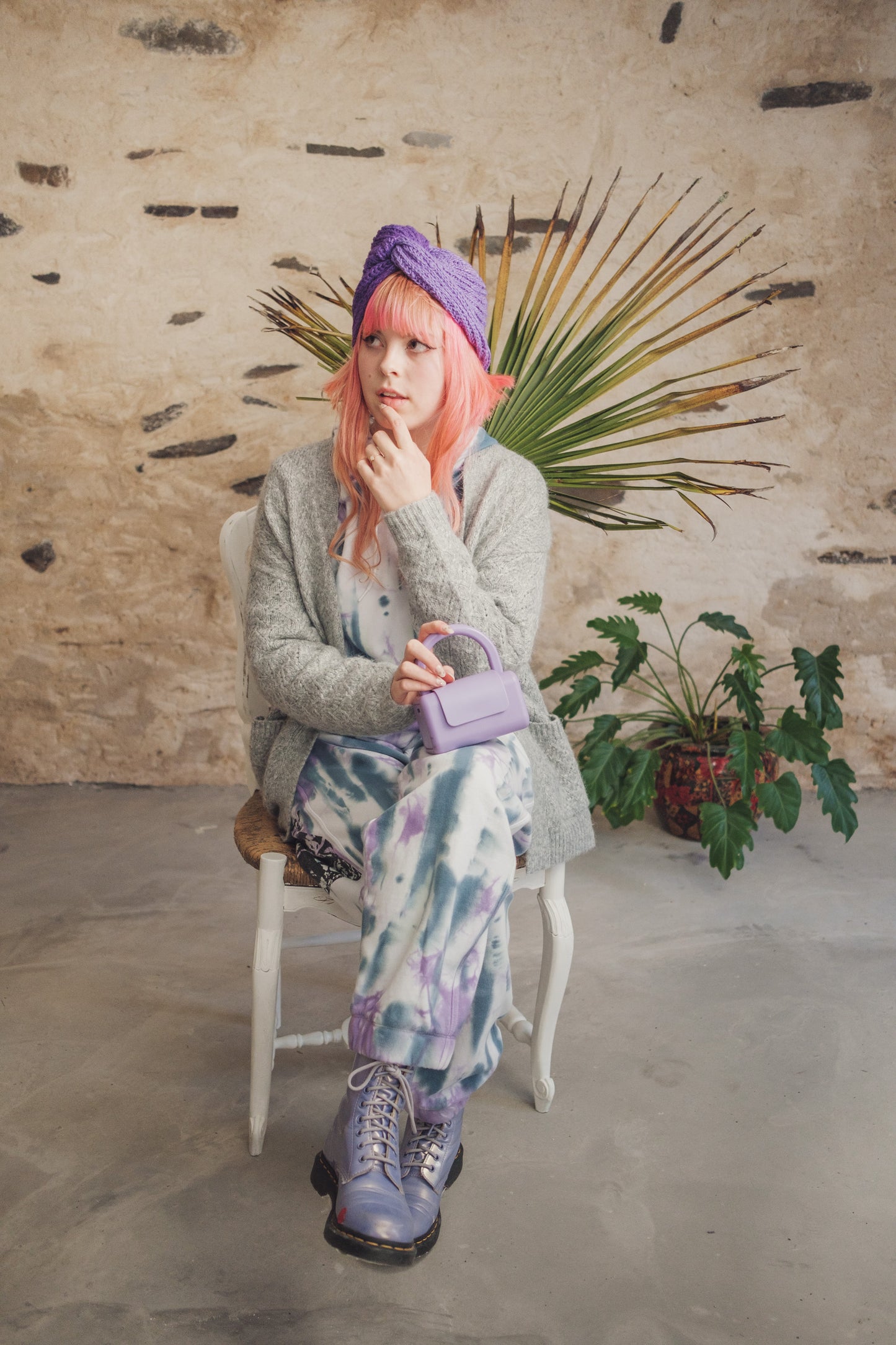 Sanj Eri Silk Dual Tone Turban (Peace Silk)