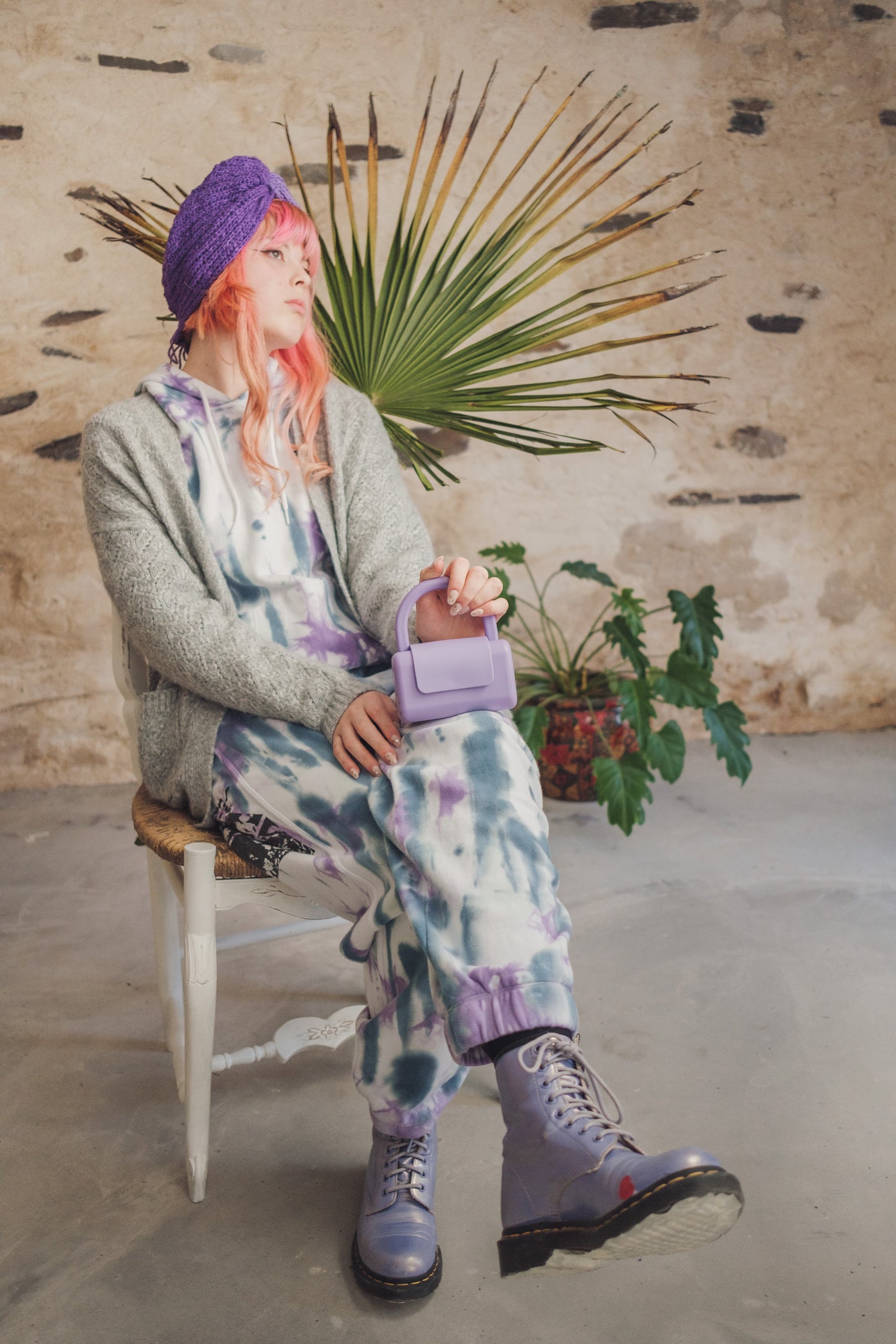 Sanj Eri Silk Dual Tone Turban (Peace Silk)