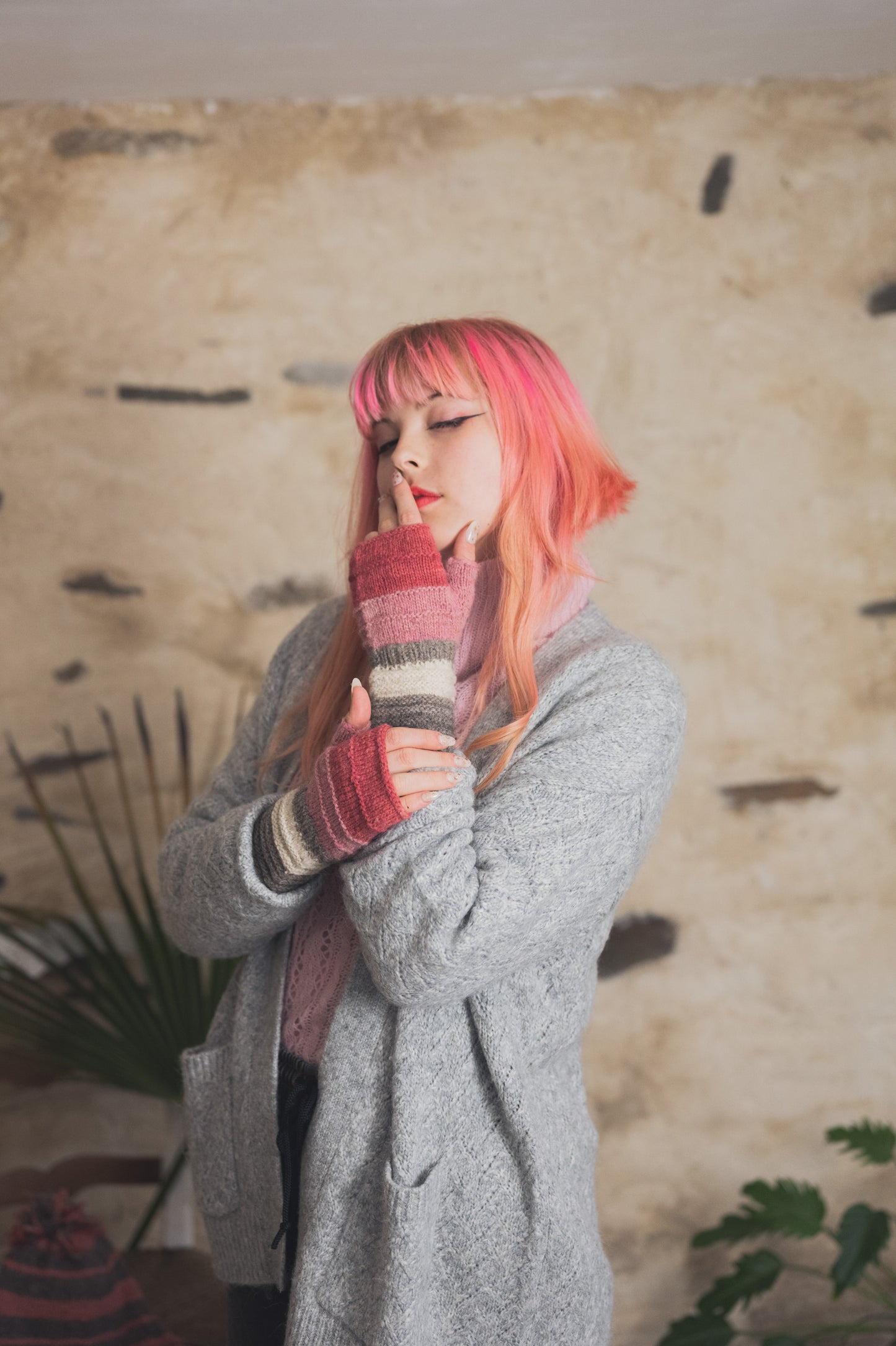 Bhor Ombre Fingerless Mitten