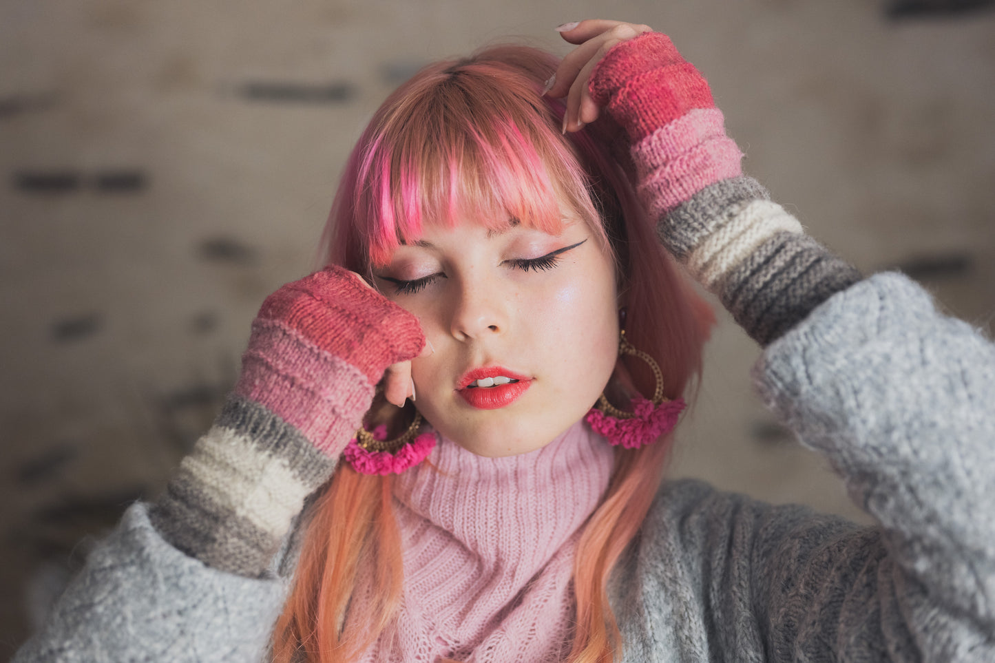 Bhor Ombre Fingerless Mitten