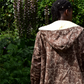 Organic Reversible Warli Tribal Art Fleece Lined Jiva Hoodie