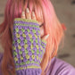 Vaadi Eri Silk Crochet Mittens (Peace Silk)