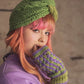 Vaadi Eri Silk Crochet Mittens (Peace Silk)