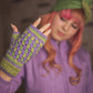 Vaadi Eri Silk Crochet Mittens (Peace Silk)