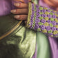 Vaadi Eri Silk Crochet Mittens (Peace Silk)