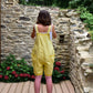 Organic Warli Art Boho Reversible Kheti Dungaree