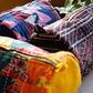 Upcycled Handmade  Kantha Travel Pouch