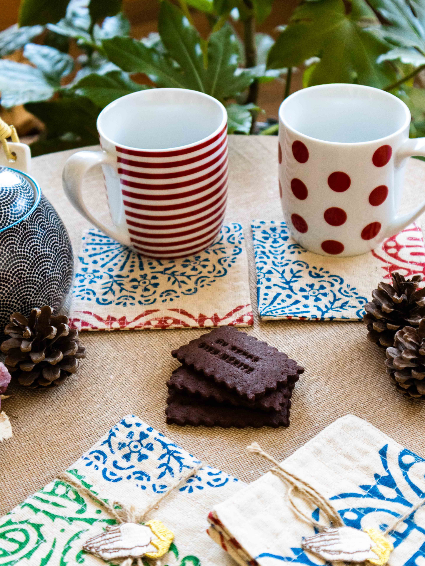 Upcycled Quilted Coasters