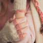 Kafal Fingerless Fringed Gloves