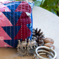 Upcycled Handmade  Kantha Travel Pouch