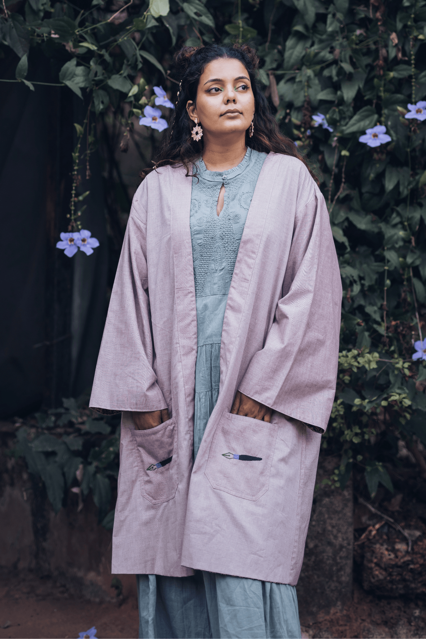 One Size Nidaar Reversible Robe