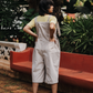 Organic Cotton Corduroy Mansha Dungaree