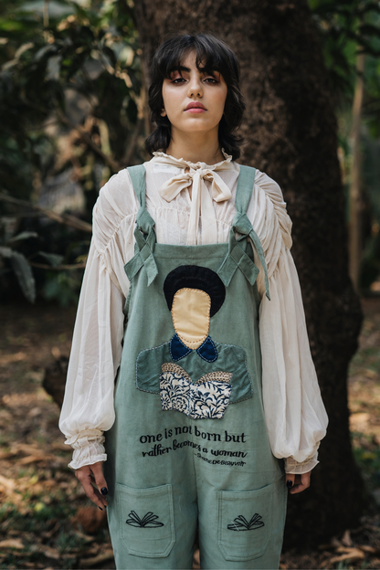 Organic Cotton Corduroy Mukti Dungaree