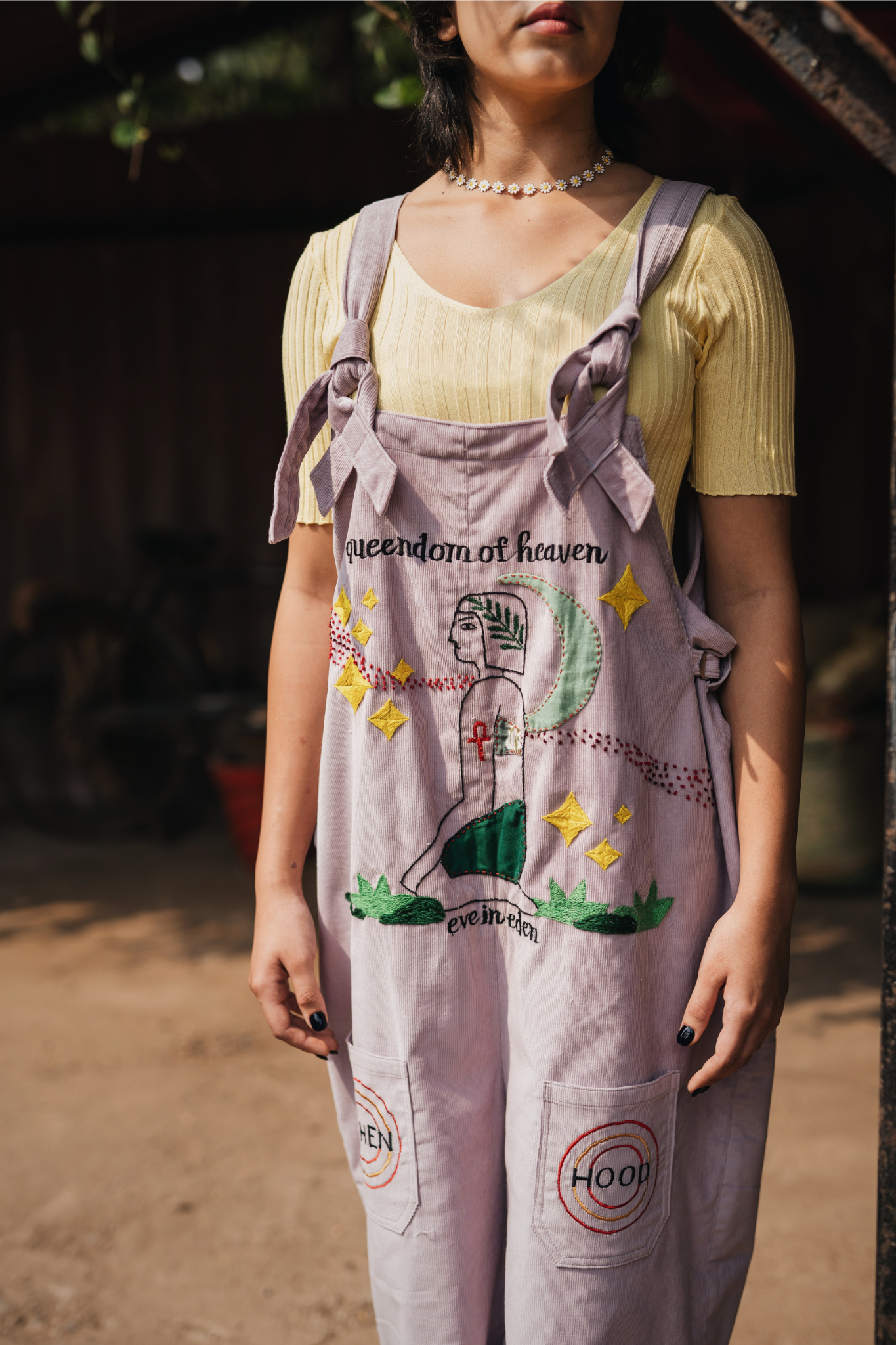Organic Cotton Corduroy Mansha Dungaree