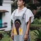 Handloom Cotton Kranti Palazzo Dungaree