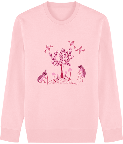 Bio Ekta Tribal Warli Art Sweatshirt